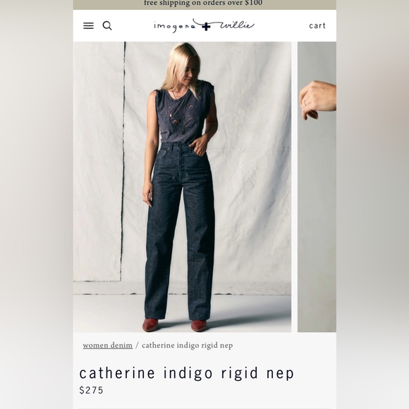 catherine indigo rigid nep 26 - Picture 2 of 9